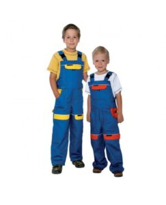 Ardon COOL TREND dětské Kalhoty s laclem žluto/modré 134