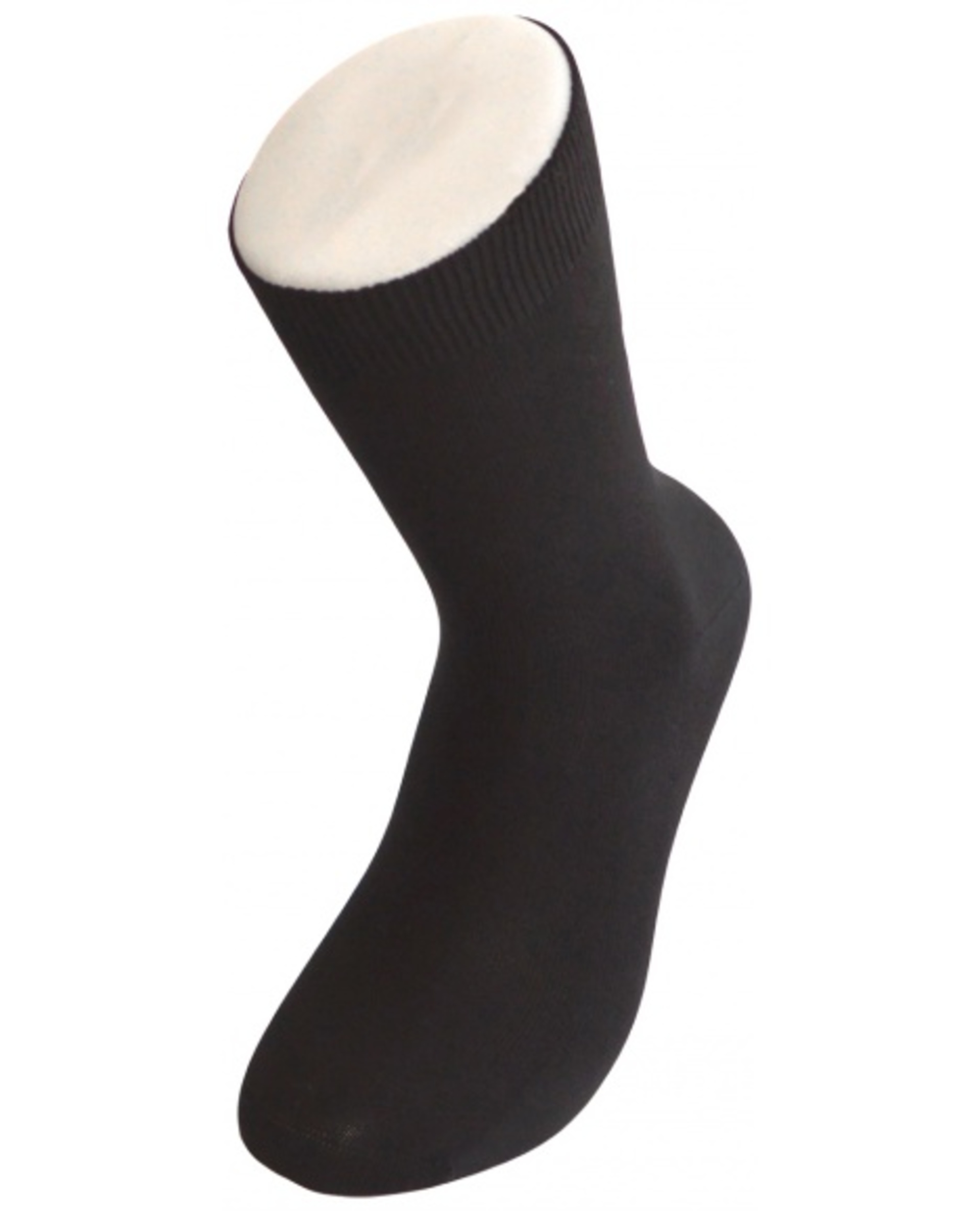 COTTON 8001 Bavlněné funkční ponožky 3 ks černá