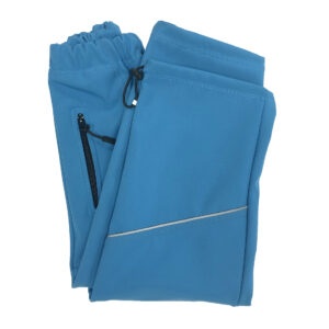Inzep SANTI Kalhoty dětské softshellové modrá 158