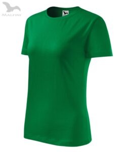MALFINI CLASSIC NEW dámské Tričko středně zelená XXL