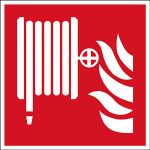 Požární hadice - značka