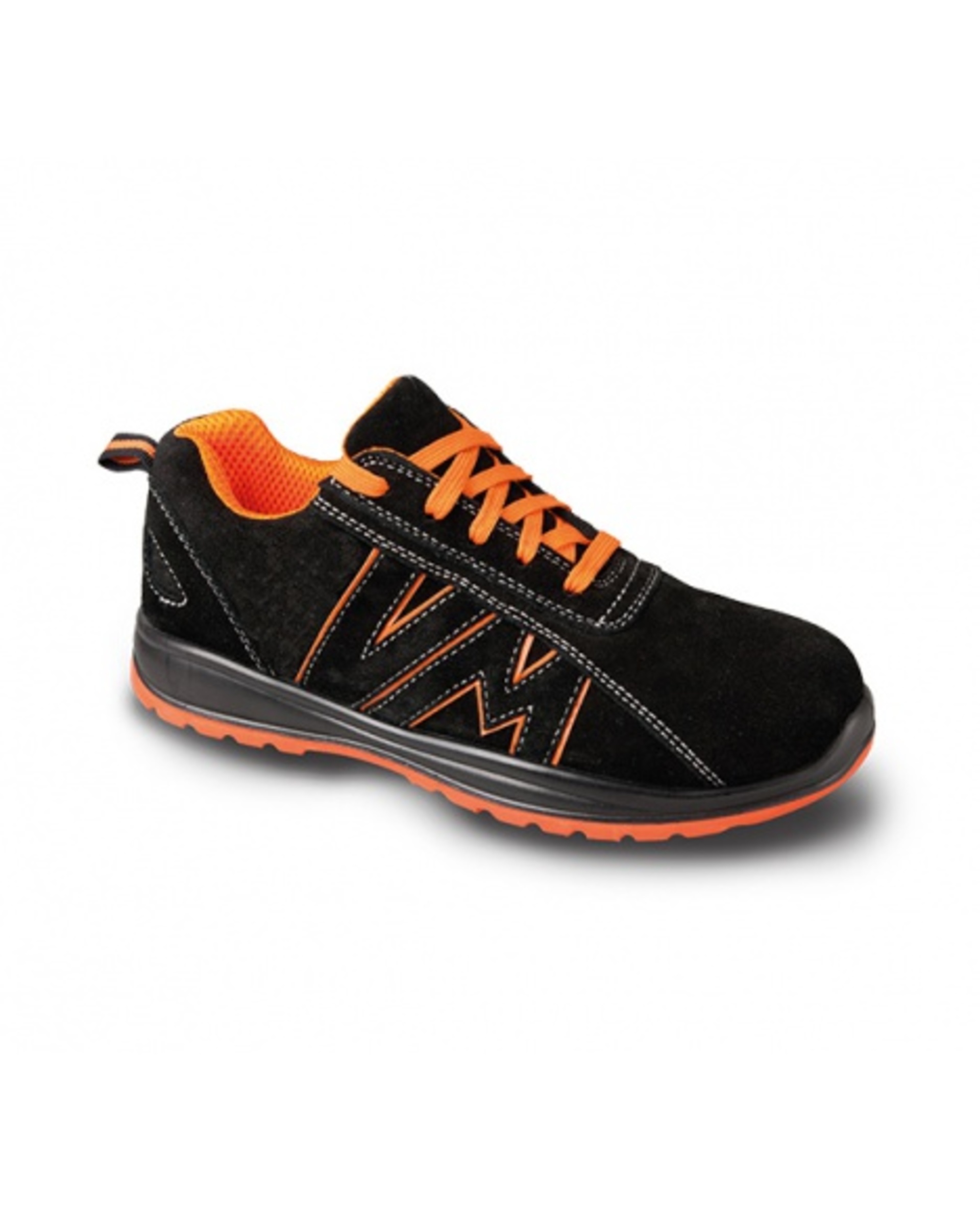 VM Footwear VM TOKIO 01 Polobotky černá/oranžová 37