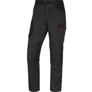 DeltaPlus M2PA3STR Kalhoty pracovní do pasu šedá/oranžová S